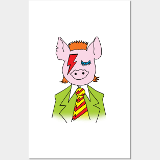 PIGGY STARDUST Posters and Art
